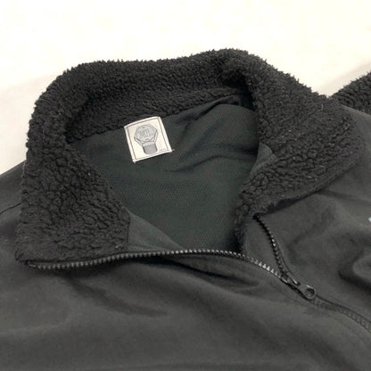 【ジャンク品】【メンズ】 M&M エムアンドエム SHEEPBORE FLEECE STAND JACKET ボアジャケット アウター ストリート系 142-251021-rs-07-fur サイズ：XL カラー：ブラック 万代Net店