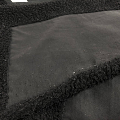 【ジャンク品】【メンズ】 M&M エムアンドエム SHEEPBORE FLEECE STAND JACKET ボアジャケット アウター ストリート系 142-251021-rs-07-fur サイズ：XL カラー：ブラック 万代Net店