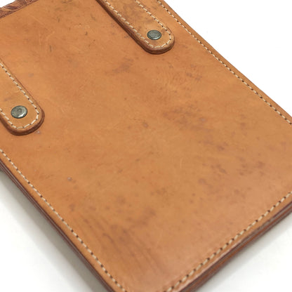 【現状渡し品】【メンズ】 GODANE ゴダン LEATHER SHOULDER BAG ショルダーバッグ 革 鞄 188-260907-rs-03-fur カラー：ブラウン 万代Net店
