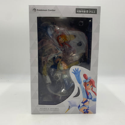 【中古美品】 ポケモンセンターオリジナル ポケットモンスター フウロ＆スワンナ 1/8 完成品フィギュア (ポケモンセンター限定)[コトブキヤ] 039-251101-ns-4-tei 万代Net店