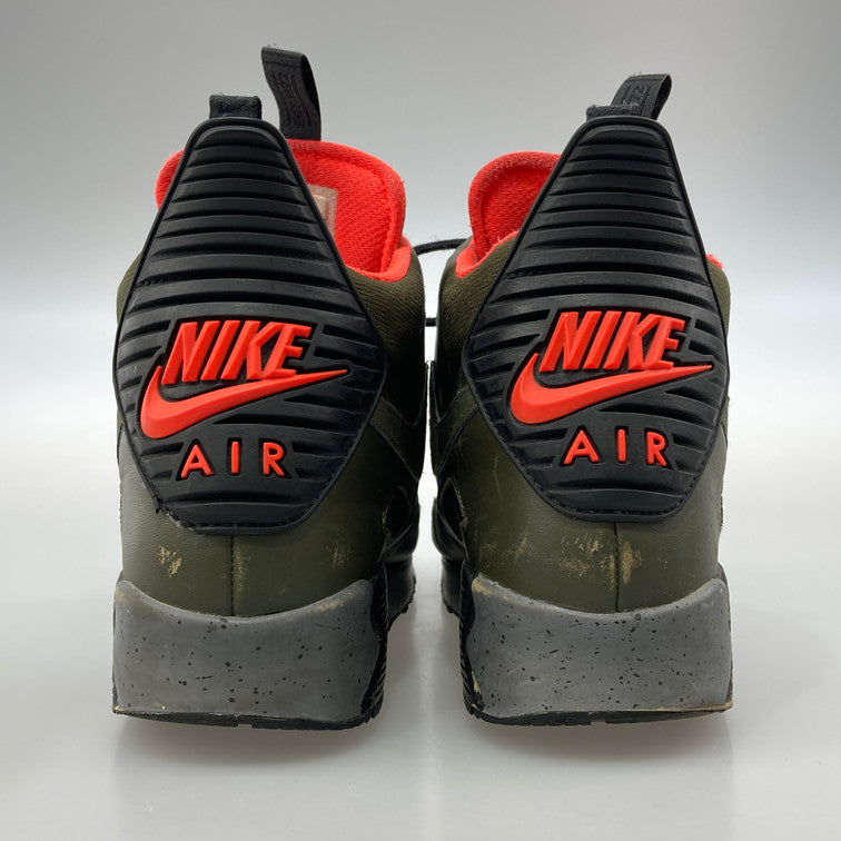 【現状渡し品】【メンズ】 NIKE ナイキ 684714-300 AIR MAX 90 SNEAKERBOOT WNTR スニーカー 本体のみ（箱なし） 160-251215-WA-05-iwa サイズ：26.5cm カラー：DARK LODEN/BLACK-BRGHT CRIMSON 万代Net店
