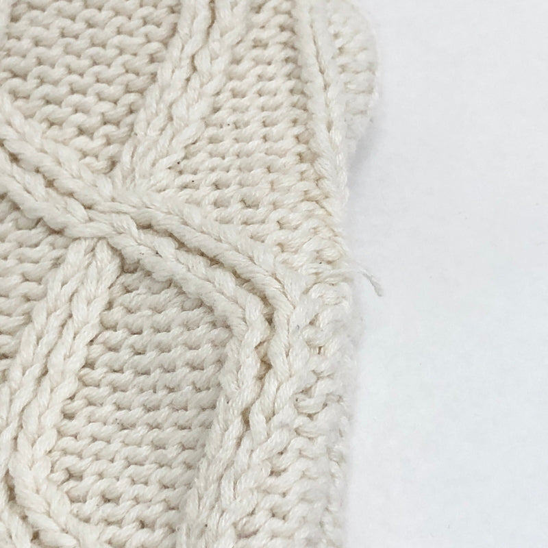 【現状渡し品】【メンズ】 OFF LIMITS 90S FISHERMAN KNIT 34-88126 フィッシャーマンズニット アランセーター 長袖 トップス 古着 ヴィンテージ 146-260907-rs-04-fur サイズ：Free カラー：オフホワイト 万代Net店