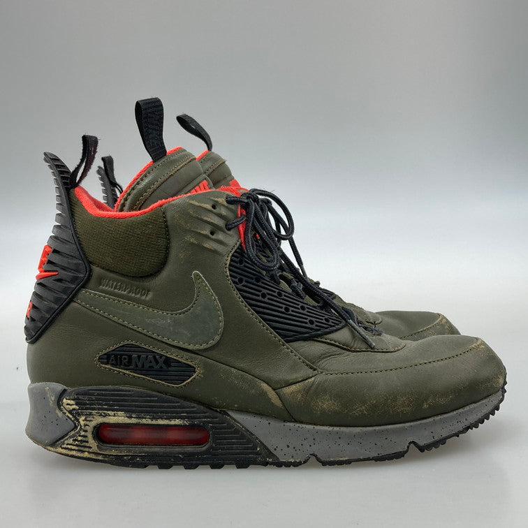 【現状渡し品】【メンズ】 NIKE ナイキ 684714-300 AIR MAX 90 SNEAKERBOOT WNTR スニーカー 本体のみ（箱なし） 160-251215-WA-05-iwa サイズ：26.5cm カラー：DARK LODEN/BLACK-BRGHT CRIMSON 万代Net店