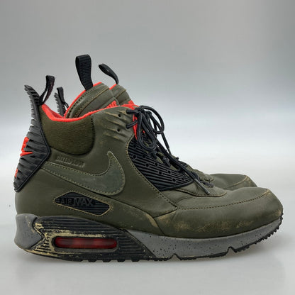 【現状渡し品】【メンズ】 NIKE ナイキ 684714-300 AIR MAX 90 SNEAKERBOOT WNTR スニーカー 本体のみ（箱なし） 160-251215-WA-05-iwa サイズ：26.5cm カラー：DARK LODEN/BLACK-BRGHT CRIMSON 万代Net店