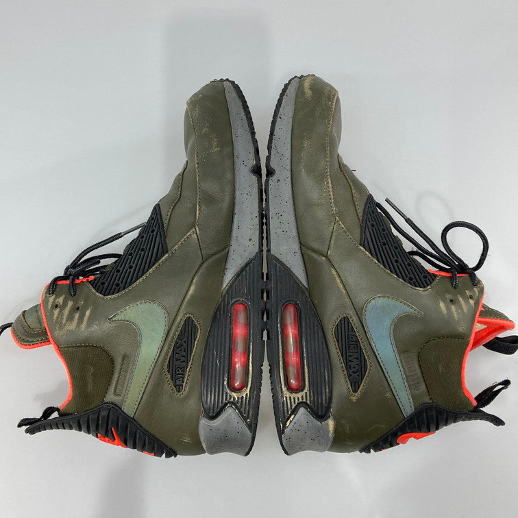 【現状渡し品】【メンズ】 NIKE ナイキ 684714-300 AIR MAX 90 SNEAKERBOOT WNTR スニーカー 本体のみ（箱なし） 160-251215-WA-05-iwa サイズ：26.5cm カラー：DARK LODEN/BLACK-BRGHT CRIMSON 万代Net店