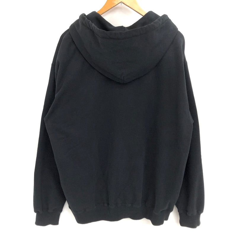 【中古品】【メンズ】 XLARGE エクストララージ MULTI LOGO ZIP UP HOODIE 101244012003 フーディ パーカー 長袖 トップス 古着 142-260907-rs-05-fur サイズ：L カラー：ブラック 万代Net店