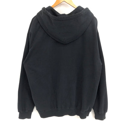 【中古品】【メンズ】 XLARGE エクストララージ MULTI LOGO ZIP UP HOODIE 101244012003 フーディ パーカー 長袖 トップス 古着 142-260907-rs-05-fur サイズ：L カラー：ブラック 万代Net店