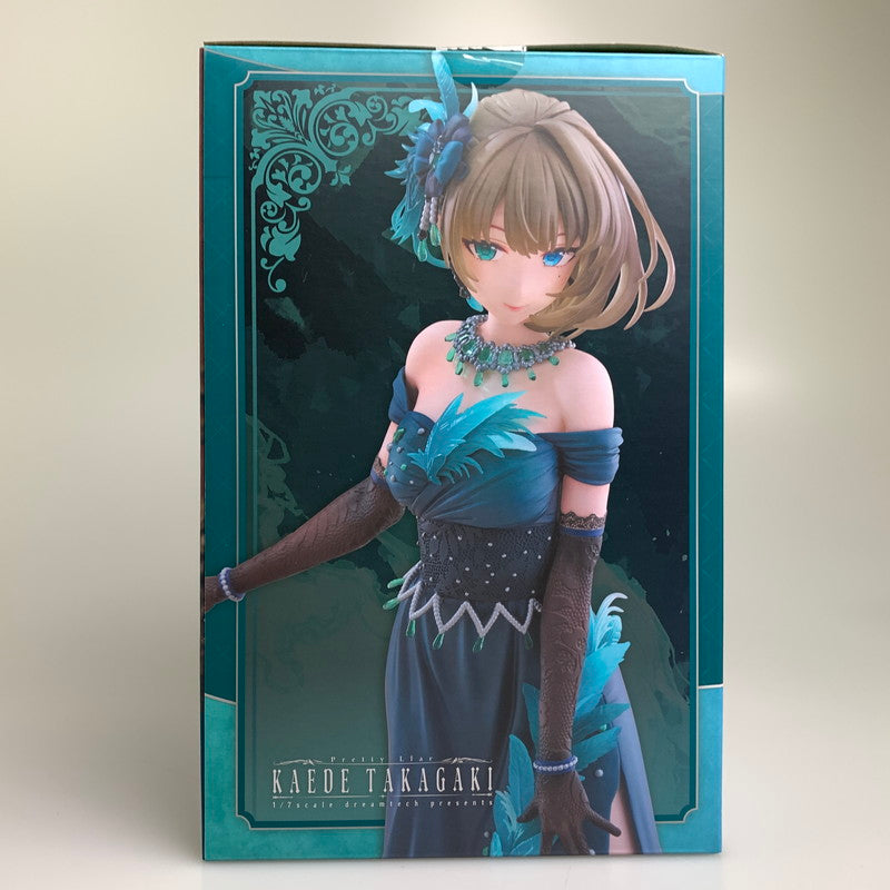 【現状渡し品】 WAVE Pretty Liar 高垣楓+ アイドルマスター シンデレラガールズ 1/7スケール 塗装済み 完成品 フィギュア 053-260914-hu-05-min 万代Net店