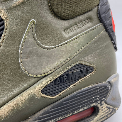 【現状渡し品】【メンズ】 NIKE ナイキ 684714-300 AIR MAX 90 SNEAKERBOOT WNTR スニーカー 本体のみ（箱なし） 160-251215-WA-05-iwa サイズ：26.5cm カラー：DARK LODEN/BLACK-BRGHT CRIMSON 万代Net店