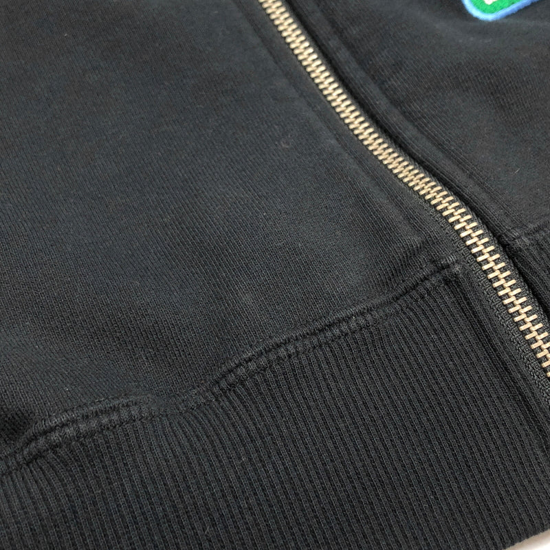 【中古品】【メンズ】 XLARGE エクストララージ MULTI LOGO ZIP UP HOODIE 101244012003 フーディ パーカー 長袖 トップス 古着 142-260907-rs-05-fur サイズ：L カラー：ブラック 万代Net店