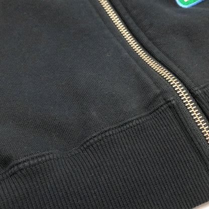 【中古品】【メンズ】 XLARGE エクストララージ MULTI LOGO ZIP UP HOODIE 101244012003 フーディ パーカー 長袖 トップス 古着 142-260907-rs-05-fur サイズ：L カラー：ブラック 万代Net店