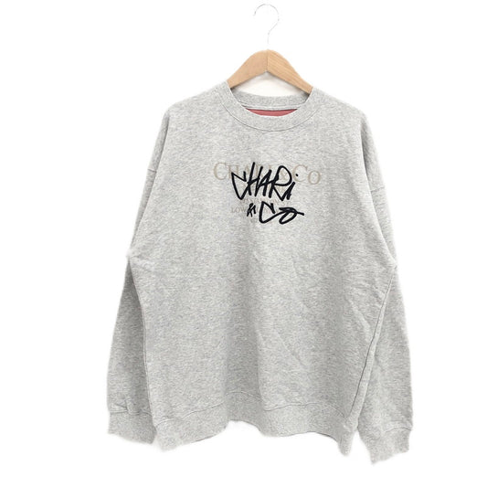 【中古美品】【メンズ】 CHARI&CO チャリアンドコー スウェット トレーナー 長袖 トップス 142-250326-hn-02-fur サイズ：XL カラー：グレー 万代Net店