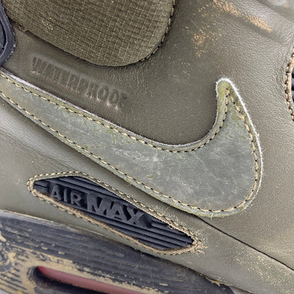 【現状渡し品】【メンズ】 NIKE ナイキ 684714-300 AIR MAX 90 SNEAKERBOOT WNTR スニーカー 本体のみ（箱なし） 160-251215-WA-05-iwa サイズ：26.5cm カラー：DARK LODEN/BLACK-BRGHT CRIMSON 万代Net店