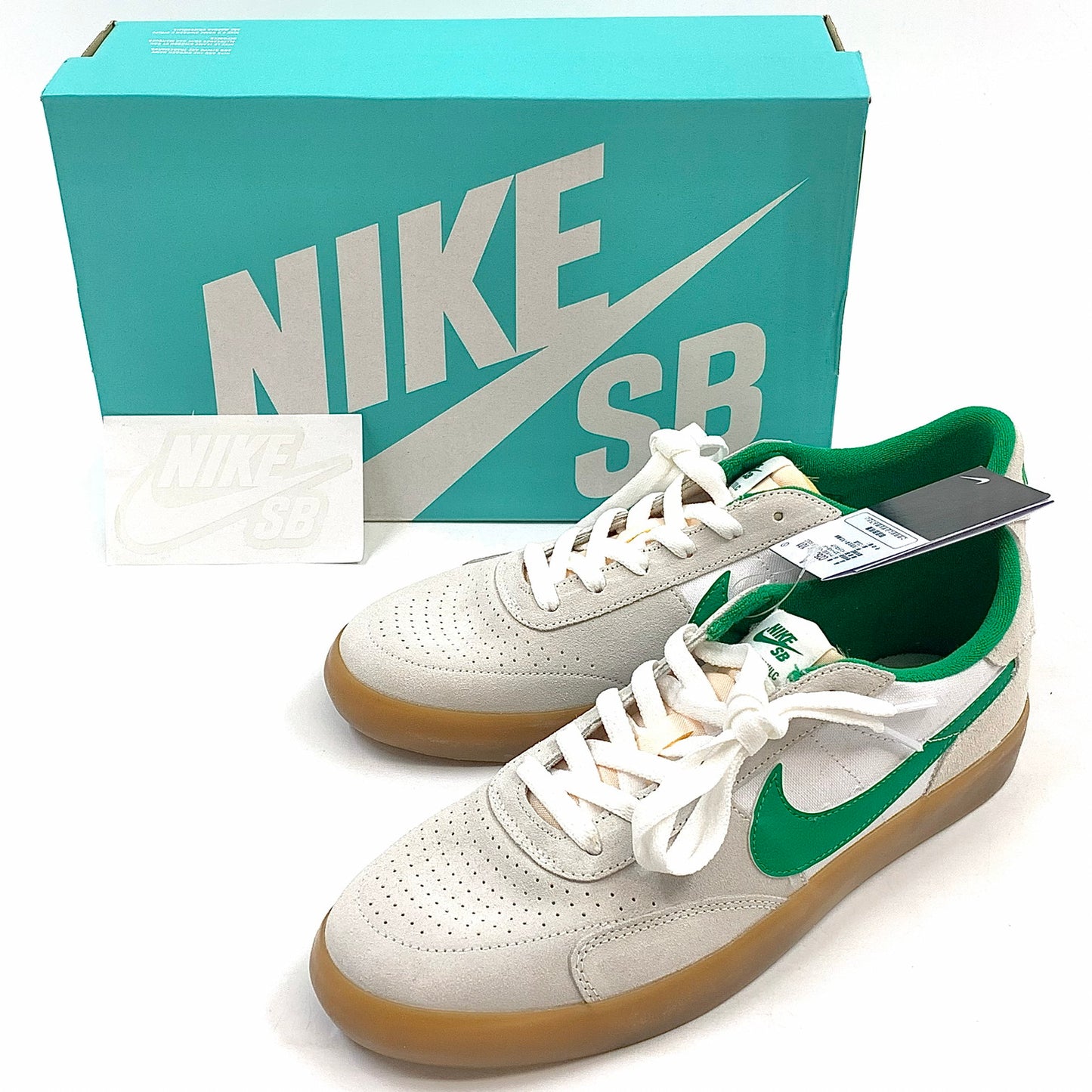 【中古品】【メンズ】 NIKE ナイキ ヘリテージ バルク スケートボードシューズ スニーカー 靴 160-251212-yu-07-fur サイズ：28cm カラー：サミットホワイト/ラッキーグリーン/ホワイト/ガムライトブラウン 万代Net店