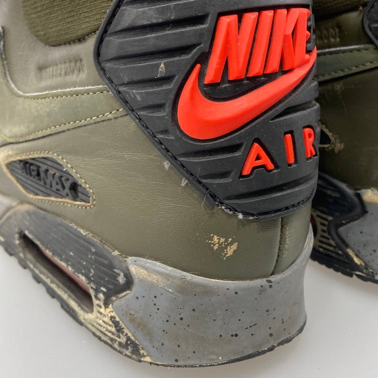 【現状渡し品】【メンズ】 NIKE ナイキ 684714-300 AIR MAX 90 SNEAKERBOOT WNTR スニーカー 本体のみ（箱なし） 160-251215-WA-05-iwa サイズ：26.5cm カラー：DARK LODEN/BLACK-BRGHT CRIMSON 万代Net店