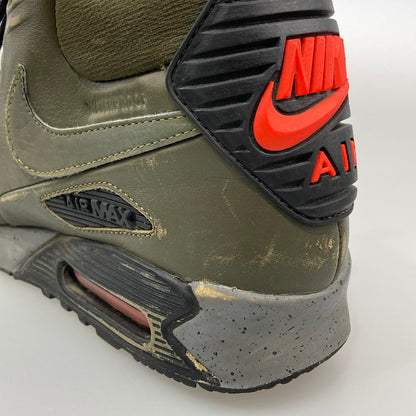 【現状渡し品】【メンズ】 NIKE ナイキ 684714-300 AIR MAX 90 SNEAKERBOOT WNTR スニーカー 本体のみ（箱なし） 160-251215-WA-05-iwa サイズ：26.5cm カラー：DARK LODEN/BLACK-BRGHT CRIMSON 万代Net店