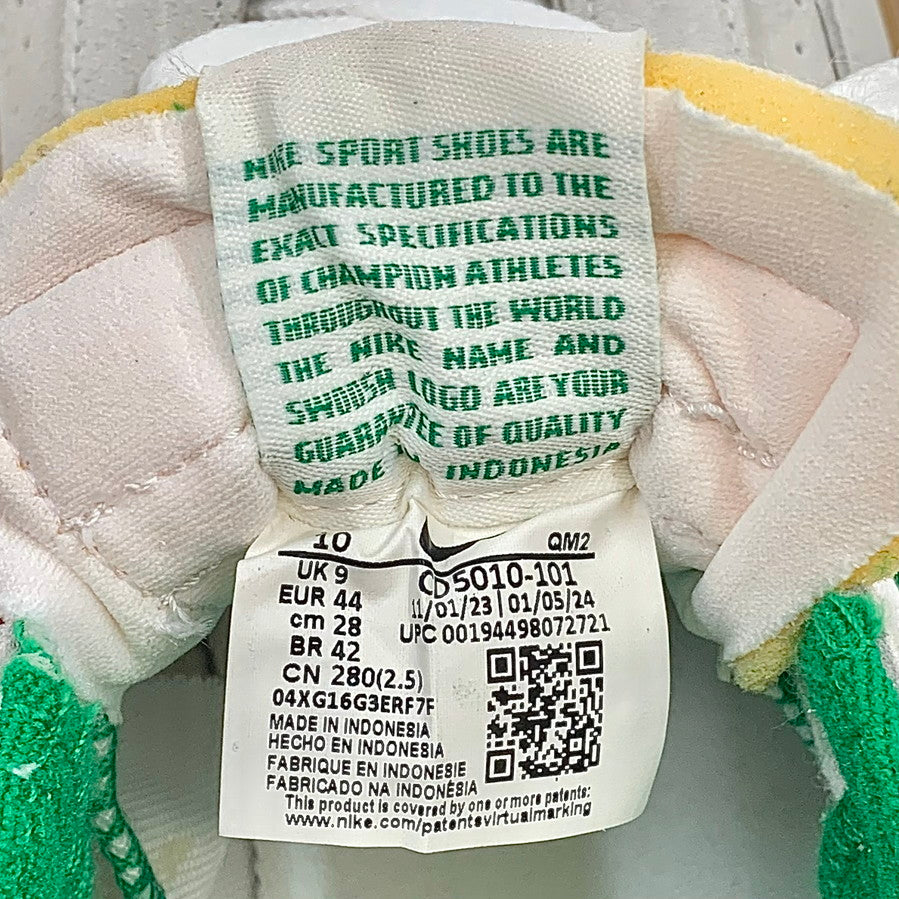 【中古品】【メンズ】 NIKE ナイキ ヘリテージ バルク スケートボードシューズ スニーカー 靴 160-251212-yu-07-fur サイズ：28cm カラー：サミットホワイト/ラッキーグリーン/ホワイト/ガムライトブラウン 万代Net店