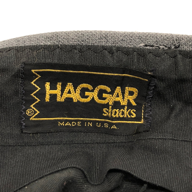 【中古品】【メンズ】 HAGGAR ハガー ハーフパンツ スラックス ボトムス 古着 ヴィンテージ 157-260907-rs-08-fur サイズ：不明 カラー：グレー 万代Net店