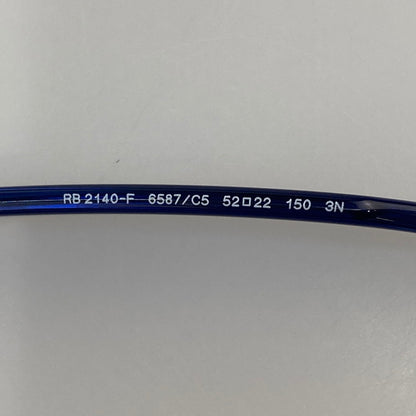 【中古品】【メンズ/レディース】 Ray-Ban レイバン サングラス 203-251215-WA-07-iwa カラー：BLUE 万代Net店