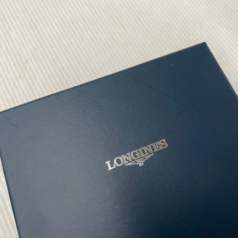 【中古品】【メンズ/レディース】 LONGINES ロンジン L2.820.4.56.2 RECORD AUTOMATIC DATE WATCH レコード オートマチック デイト ウォッチ 腕時計 195-260520-cs-14-izu カラー：ブラック×シルバー 万代Net店