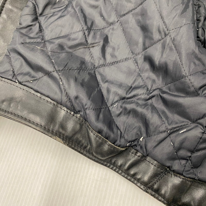 【中古品】【メンズ】 SCHOTT ショット 618H BNDL USA製 80S HORSEHIDE LEATHER DOUBLE RIDERS JACKET ホースハイド レザー ダブル ライダース レザージャケット アウター 145-260520-cs-16-izu サイズ：36 カラー：ブラック 万代Net店
