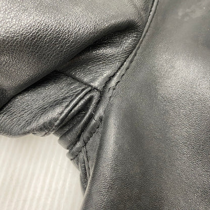 【中古品】【メンズ】 SCHOTT ショット 618H BNDL USA製 80S HORSEHIDE LEATHER DOUBLE RIDERS JACKET ホースハイド レザー ダブル ライダース レザージャケット アウター 145-260520-cs-16-izu サイズ：36 カラー：ブラック 万代Net店