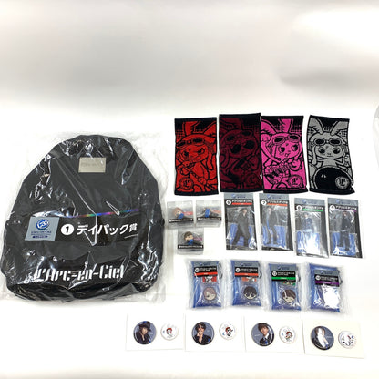 【中古品】 一部開封有 L’Arc-en-Ciel 35th L’Anniversary エンタメくじ デイパック/ラバーマスコット/アクリルスタンド等 計20個セット まとめ売り 038-261013-ko-01-fur 万代Net店