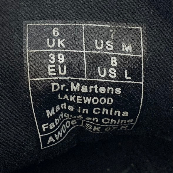 【現状渡し品】【メンズ】 Dr.Martens ドクターマーチン LAKEWOOD スニーカー 靴 165-251214-yu-04-fur サイズ：UK6/25.0cm程度 カラー：チャコール系 万代Net店