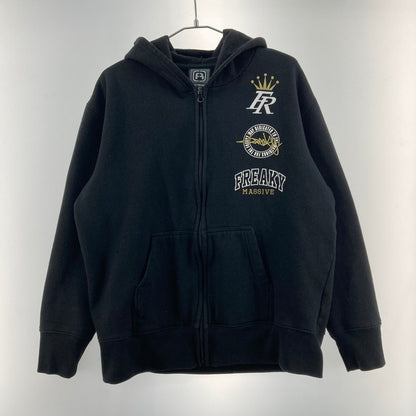 【中古品】【メンズ】 FREAKY MASSIVE パーカー 147-260327-WA-04-iwa サイズ：L カラー：ブラック 万代Net店