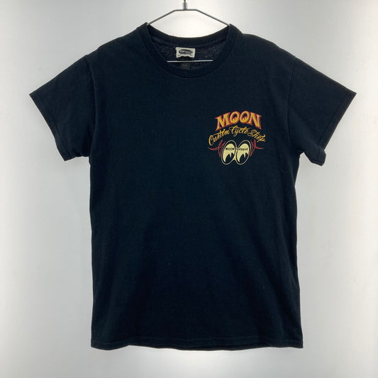 【中古品】【メンズ】 MOON CUSTOM CYCLE SHOP MCCS Tシャツ 145-260327-WA-07-iwa サイズ：S カラー：ブラック 万代Net店