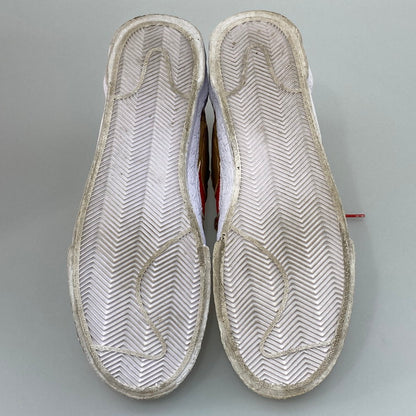 【中古品】【メンズ】 NIKE ナイキ SACAI×NIKE DD1877-200 BLAZER LOW BRITISH TAN ブレーザー ロー スニーカー 160-251219-WA-01-iwa サイズ：29.5cm カラー：LT BRITISH TAN/UNIVERSITY RED 万代Net店