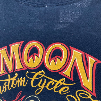 【中古品】【メンズ】 MOON CUSTOM CYCLE SHOP MCCS Tシャツ 145-260327-WA-07-iwa サイズ：S カラー：ブラック 万代Net店