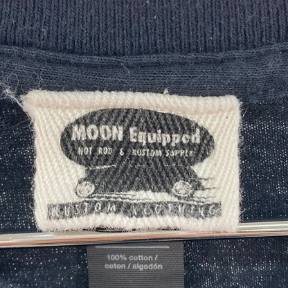 【中古品】【メンズ】 MOON CUSTOM CYCLE SHOP MCCS Tシャツ 145-260327-WA-07-iwa サイズ：S カラー：ブラック 万代Net店