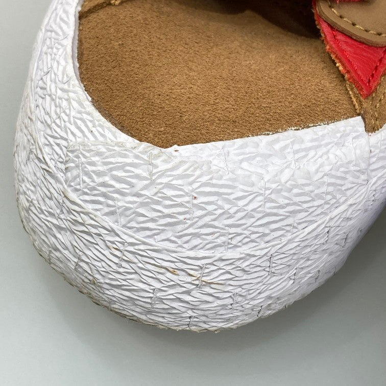 【中古品】【メンズ】 NIKE ナイキ SACAI×NIKE DD1877-200 BLAZER LOW BRITISH TAN ブレーザー ロー スニーカー 160-251219-WA-01-iwa サイズ：29.5cm カラー：LT BRITISH TAN/UNIVERSITY RED 万代Net店