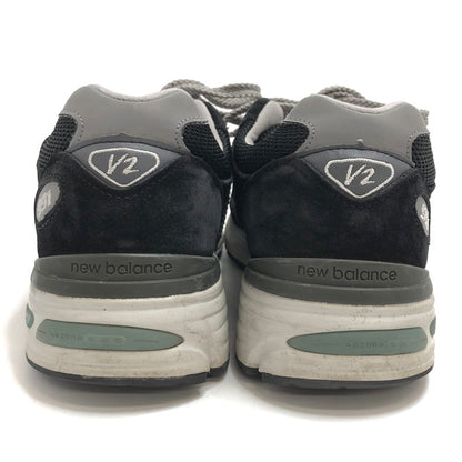 【現状渡し品】【メンズ/レディース】 NEW BALANCE ニューバランス MadeinU.K.991V2 U991BK2 スニーカー シューズ 靴 162-251023-rs-03-fur サイズ：US7 1/2D (25.5cm相当) カラー：ブラック 万代Net店