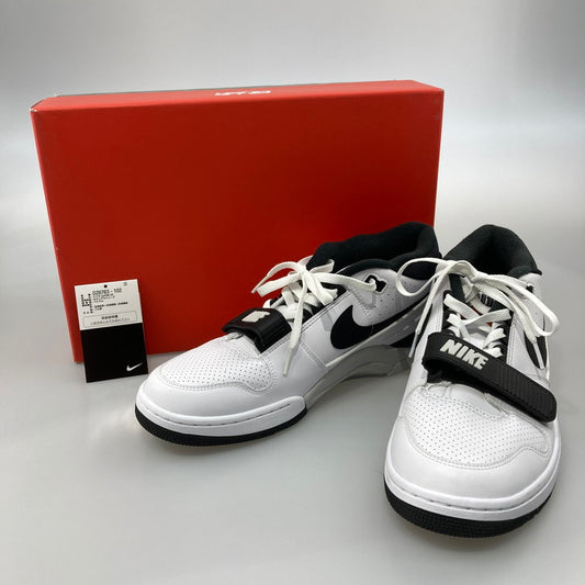 【中古品】【メンズ】 NIKE ナイキ NIKE×BILLIE EILISH DZ6763-102 AIR ALPHA FORCE 88 BLACK AND WHITE エア アルファフォース 88 スニーカー 160-251219-WA-02-iwa サイズ：29cm カラー：WHITE/BLACK-NEUTRAL GREY 万代Net店