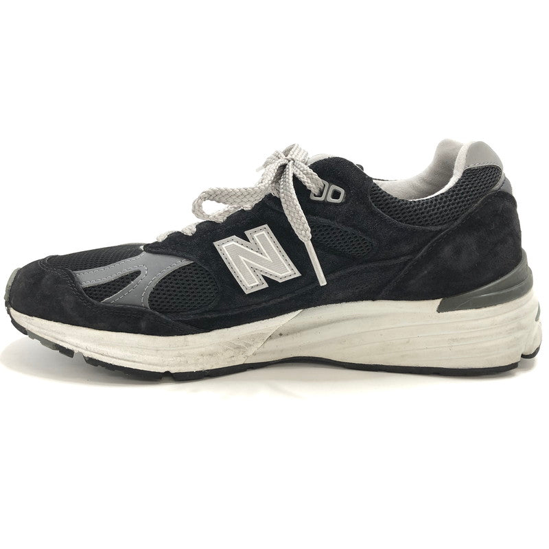 【中古品】【メンズ/レディース】 NEW BALANCE ニューバランス MadeinU.K.991V2 U991BK2 スニーカー シューズ 靴 162-260519-rs-02-fur サイズ：US7 1/2D (25.5cm相当) カラー：ブラック 万代Net店