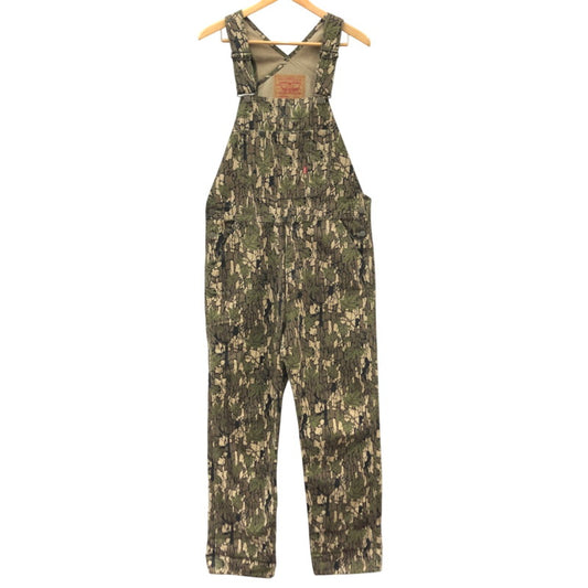 【中古品】【メンズ】 Levi's リーバイス × Supreme Camoflage Canvas Overall's オーバーオール オールインワン リアルツリー 総柄 ボトムス 149-251023-rs-05-fur サイズ：W32 L32 カラー：カモフラージュ 万代Net店