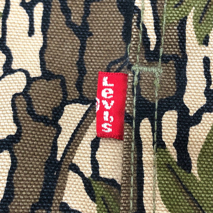 【中古品】【メンズ】 Levi's リーバイス × Supreme Camoflage Canvas Overall's オーバーオール オールインワン リアルツリー 総柄 ボトムス 149-251023-rs-05-fur サイズ：W32 L32 カラー：カモフラージュ 万代Net店