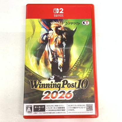 【中古品】 Winning Post 10 2026 - Switch2 029-260514-mo-21-fur 万代Net店