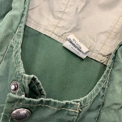 【現状渡し品】【メンズ】 OLD GAP オールド ギャップ ANORAK PARKA アノラック パーカー アウター 146-260912-kh-15-izu サイズ：XL カラー：グリーン 万代Net店