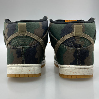 【中古品】【メンズ】 NIKE ナイキ SB 646552-037 DUNK HIGH FIVEONEO CAMO ダンク ハイ ファイブワンオー カモ スニーカー 本体のみ（箱なし） 160-251219-WA-05-iwa サイズ：26.5cm カラー：迷彩 オレンジ 万代Net店