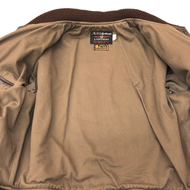 【中古品】【メンズ】 TOYS McCOY トイズマッコイ MILITARY CADET JACKET USAFA CATCH US IF YOU CAN TMJ1412 カデットジャケット ビーチクロス ロードランナー アウター アメカジ系 145-241121-rs-03-fur サイズ：38 カラー：ブラウン 万代Net店