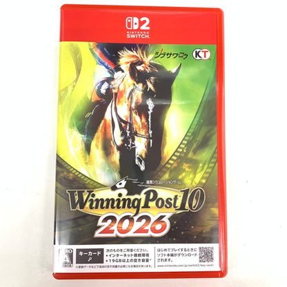 【中古品】 Winning Post 10 2026 - Switch2 029-260514-mo-22-fur 万代Net店