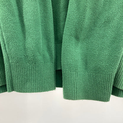 【中古品】【メンズ】 TOMMY HILFIGER トミーヒルフィガー ハーフジップ ニットセーター 147-260327-WA-11-iwa サイズ：XL カラー：グリーン 万代Net店