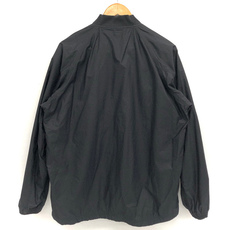 【中古品】【メンズ】 NANGA  ナンガ RIB COLLAR COACH JACKET NW2241-1D511 リブカラーコーチジャケット ナイロンジャケット ブルゾン ライトアウター アウトドア系 144-241121-rs-04-fur サイズ：M カラー：ブラック 万代Net店