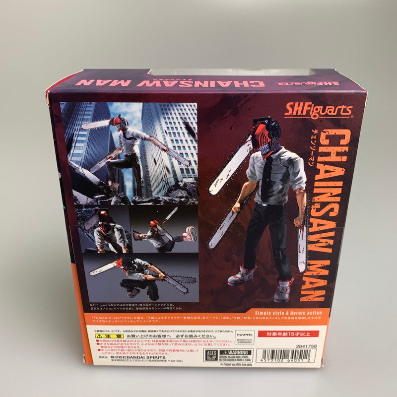 【現状渡し品】 S.H.F チェンソーマン 塗装済み 可動フィギュア 051-260914-hu-11-min 万代Net店
