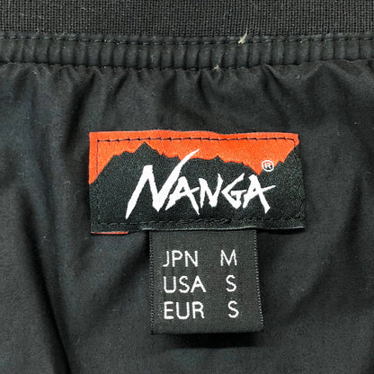 【中古品】【メンズ】 NANGA  ナンガ RIB COLLAR COACH JACKET NW2241-1D511 リブカラーコーチジャケット ナイロンジャケット ブルゾン ライトアウター アウトドア系 144-241121-rs-04-fur サイズ：M カラー：ブラック 万代Net店