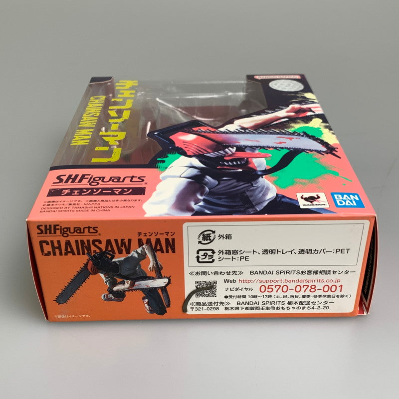 【現状渡し品】 S.H.F チェンソーマン 塗装済み 可動フィギュア 051-260914-hu-11-min 万代Net店