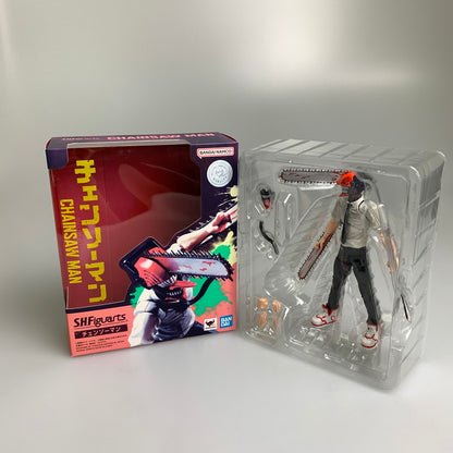【現状渡し品】 S.H.F チェンソーマン 塗装済み 可動フィギュア 051-260914-hu-11-min 万代Net店